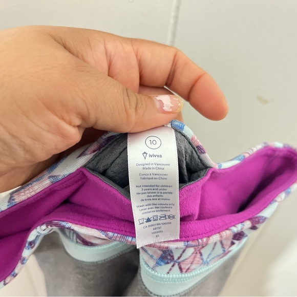 Lululemon Ivivva Girls Bundle Size 10 - Picture 10 of 14